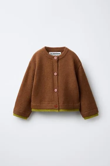 Кардиган BENSIMON ® X ZARA с двойным низом