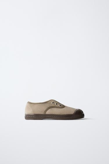 Zara Кеды из вельвета BENSIMON ® X ZARA
