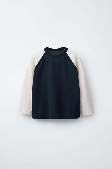 Zara Футболка с рукавами реглан BENSIMON ® X ZARA купить с доставкой.
