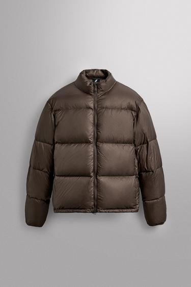 Zara Пуховик с наполнителем из 100% пера купить с доставкой.