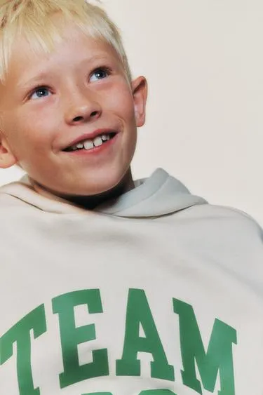 Спортивная толстовка с принтом слогана ZARA- Заказать в России