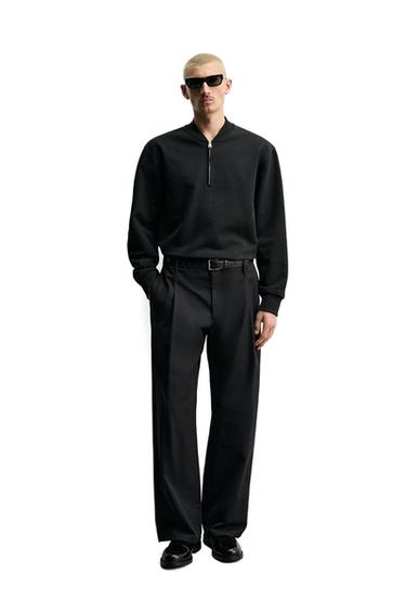 Zara Толстовка с воротником на молнии купить с доставкой.