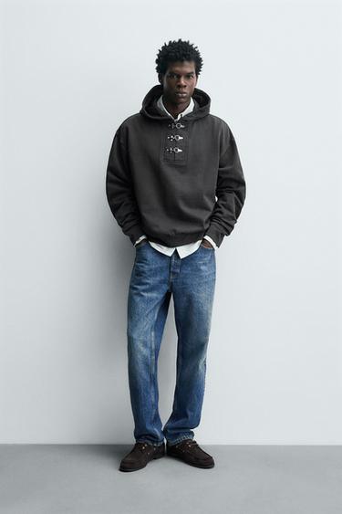 Zara Худи с застежками