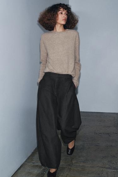 Zara Брюки в полоску — ZW COLLECTION