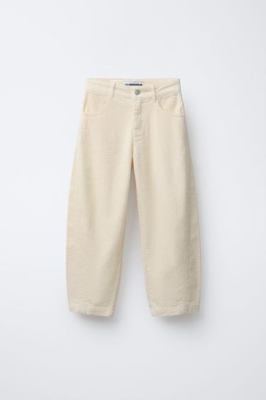 Zara Вельветовые брюки BARREL BENSIMON ® X ZARA
