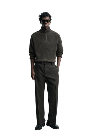 Zara Брюки REGULAR FIT из фланели
