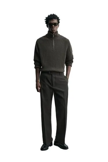 Брюки REGULAR FIT из фланели- Заказать в России