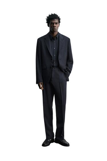 Zara Костюмные брюки из 100% шерсти