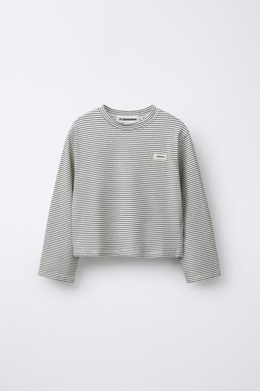 Zara Футболка в полоску с ярлыком BENSIMON ® X ZARA