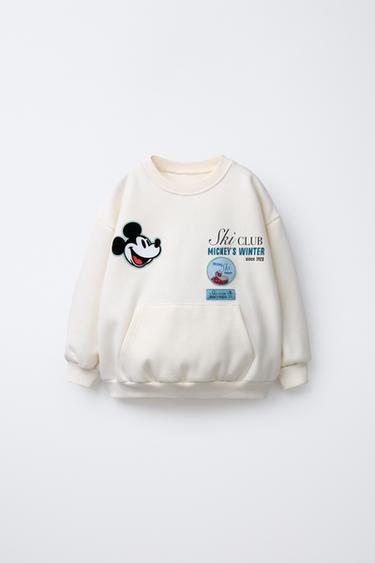 Zara Толстовка с карманом MICKEY MOUSE © DISNEY