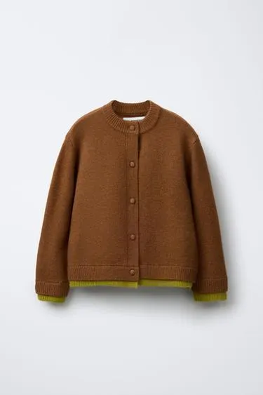Кардиган BENSIMON ® X ZARA с двойным низом