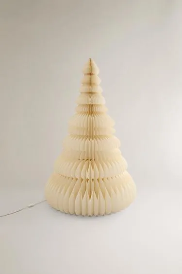 Напольная 3D елка из бумаги с подсветкой (160 см)