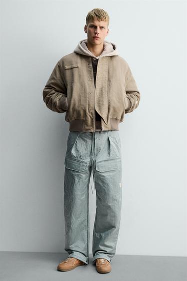 Zara Кроссовки из кожи SR_A