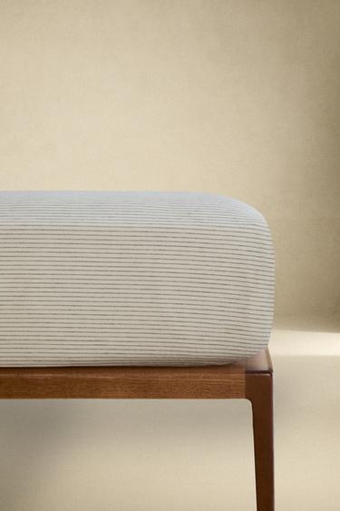 Zara Наматрацник из фланели с полосками