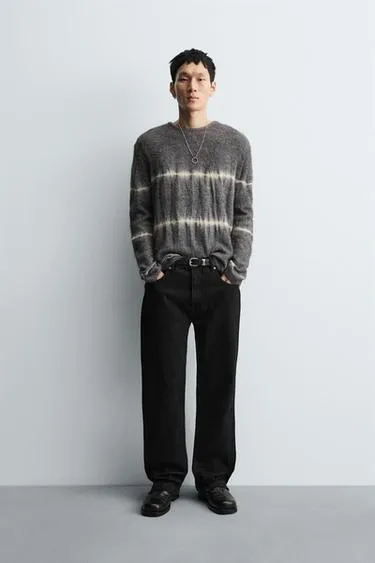 Свитер с принтом TIE DYE- Заказать в России