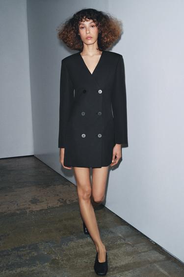 Zara Платье-блейзер двубортное — ZW COLLECTION