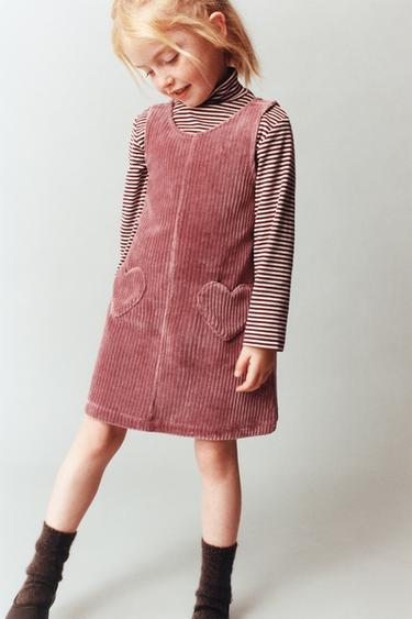 Zara Сарафан с карманами-сердечками