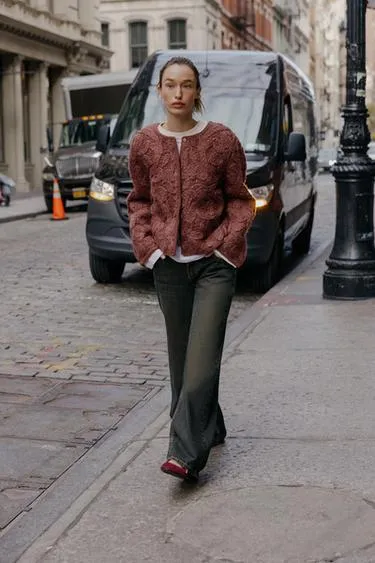 Куртка из макраме и шерсти- Заказать в России