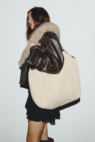 Zara Двусторонняя сумка-шопер