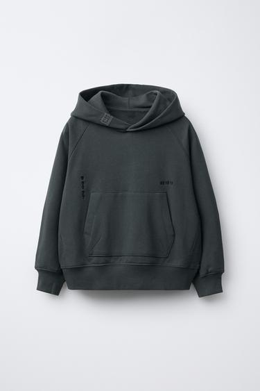 Zara Худи с вышивкой
