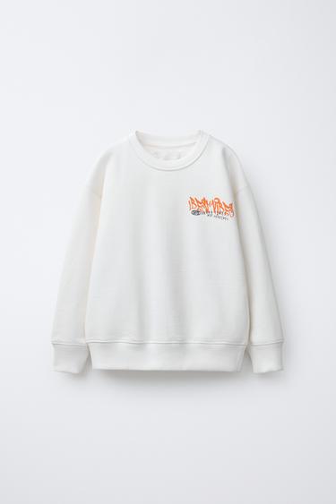 Zara Толстовка с принтом «граффити»