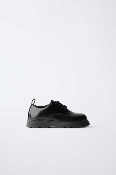 Zara Туфли-дерби на рифленой подошве купить с доставкой.