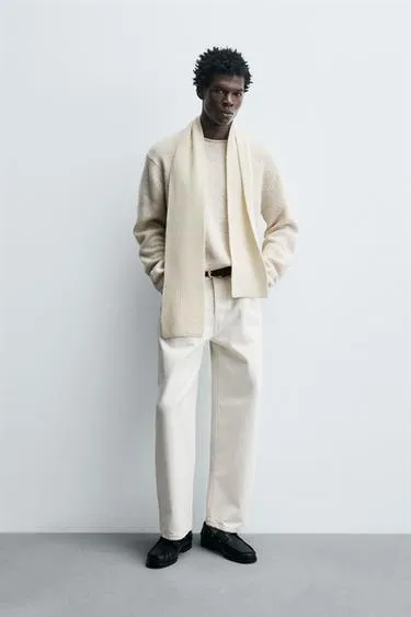 Пуловер из шерстяной смеси с пуговицами