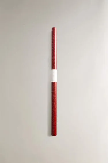 Блестящая красная упаковочная бумага для подарков на рождество- Заказать в России