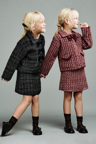 Zara Кардиган с бантом