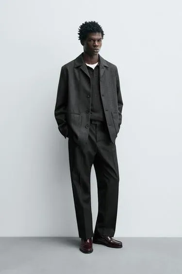 Брюки из 100% шерсти- Заказать в России