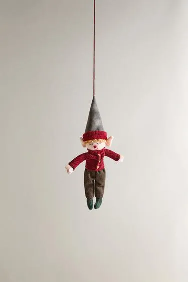 Детская веселая игрушка-эльф на рождество- Заказать в России