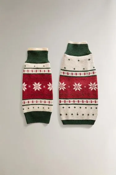 Рождественский свитер для домашних животных