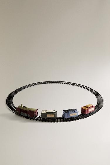 Zara Детский набор игрушечного паровоза на рождество купить с доставкой.