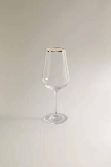 Рождественская бокал для вина с линиями- Заказать в России