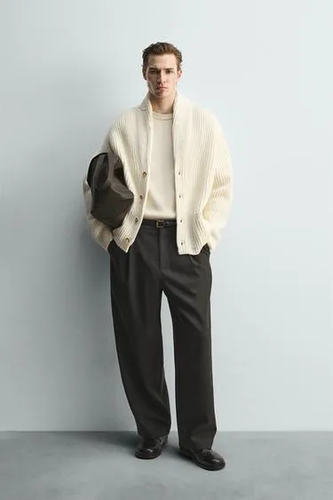 Кардиган с рельефным узором - LIMITED EDITION