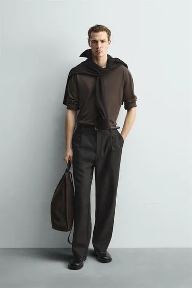 Мерсеризованная футболка с длинными рукавами — LIMITED EDITION