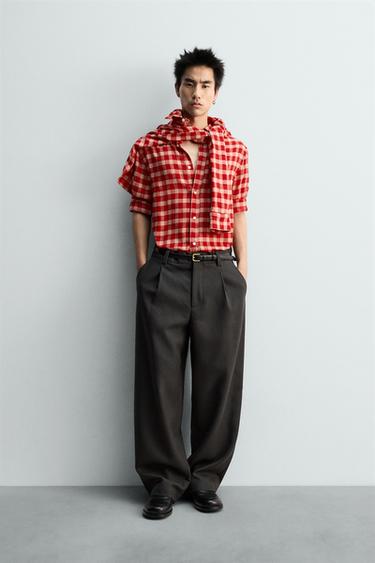 Zara Рубашка в клетку LIMITED EDITION
