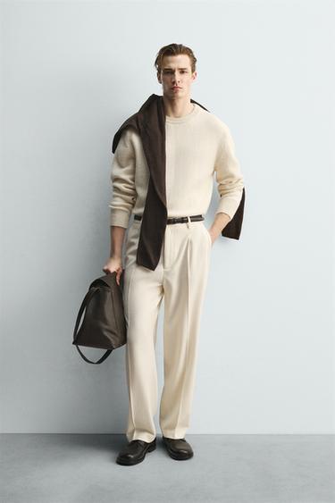 Zara Свитер с рельефным узором LIMITED EDITION