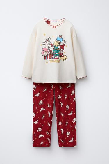Zara 6-14 лет/пижама с принтом HELLO KITTY AND FRIENDS © SANRIO