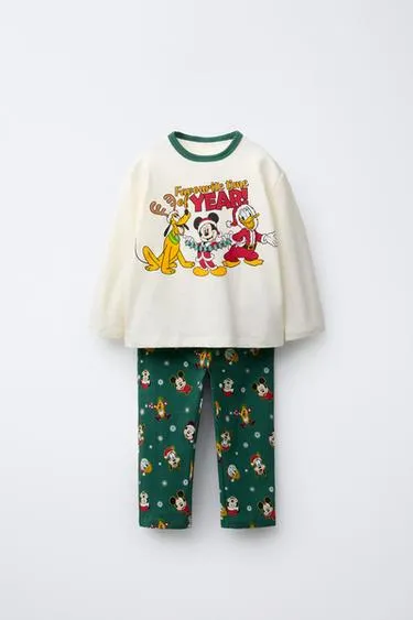 2-6 лет/пижама с принтом MICKEY MOUSE AND FRIENDS © DISNEY