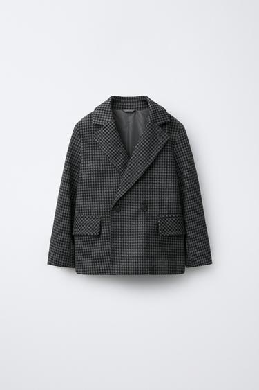 Zara Блейзер в клетку купить с доставкой.