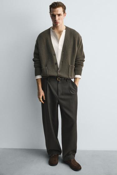 Zara Кожаные топсайдеры ограниченная серия