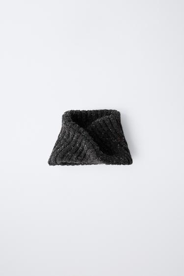 Zara 6-14 лет/ вязаный воротник с пуговицами и шерстью купить с доставкой.