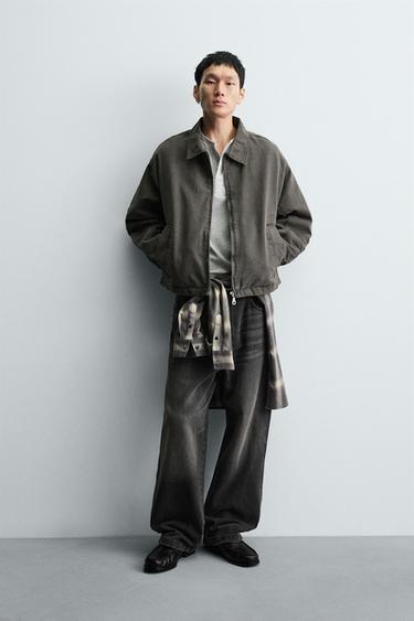 Zara Вышитый укороченный пиджак