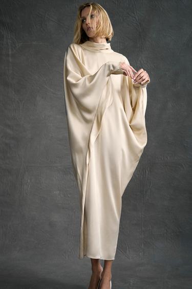 Zara Атласная туника ZW COLLECTION LIMITED EDITION