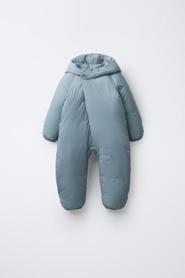 Zara Нейлоновый комбинезон со съемными носочками купить с доставкой.