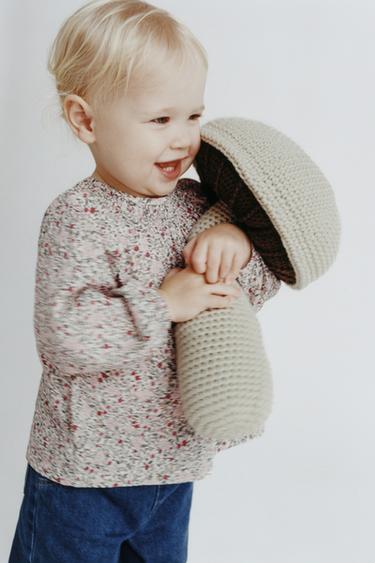 Zara Комплект из рубашки и блумеров с цветочным принтом