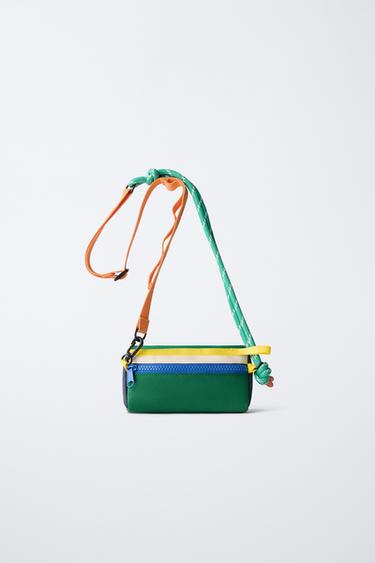 Zara Разноцветная сумка с плечевым ремнем