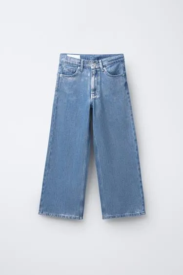 Джинсы WIDE LEG со стразами