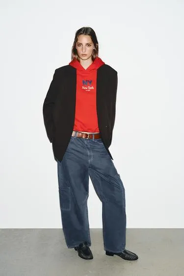 Бойфренд-блейзер на двойной пуговице